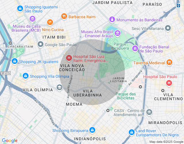 Imóvel no mapa