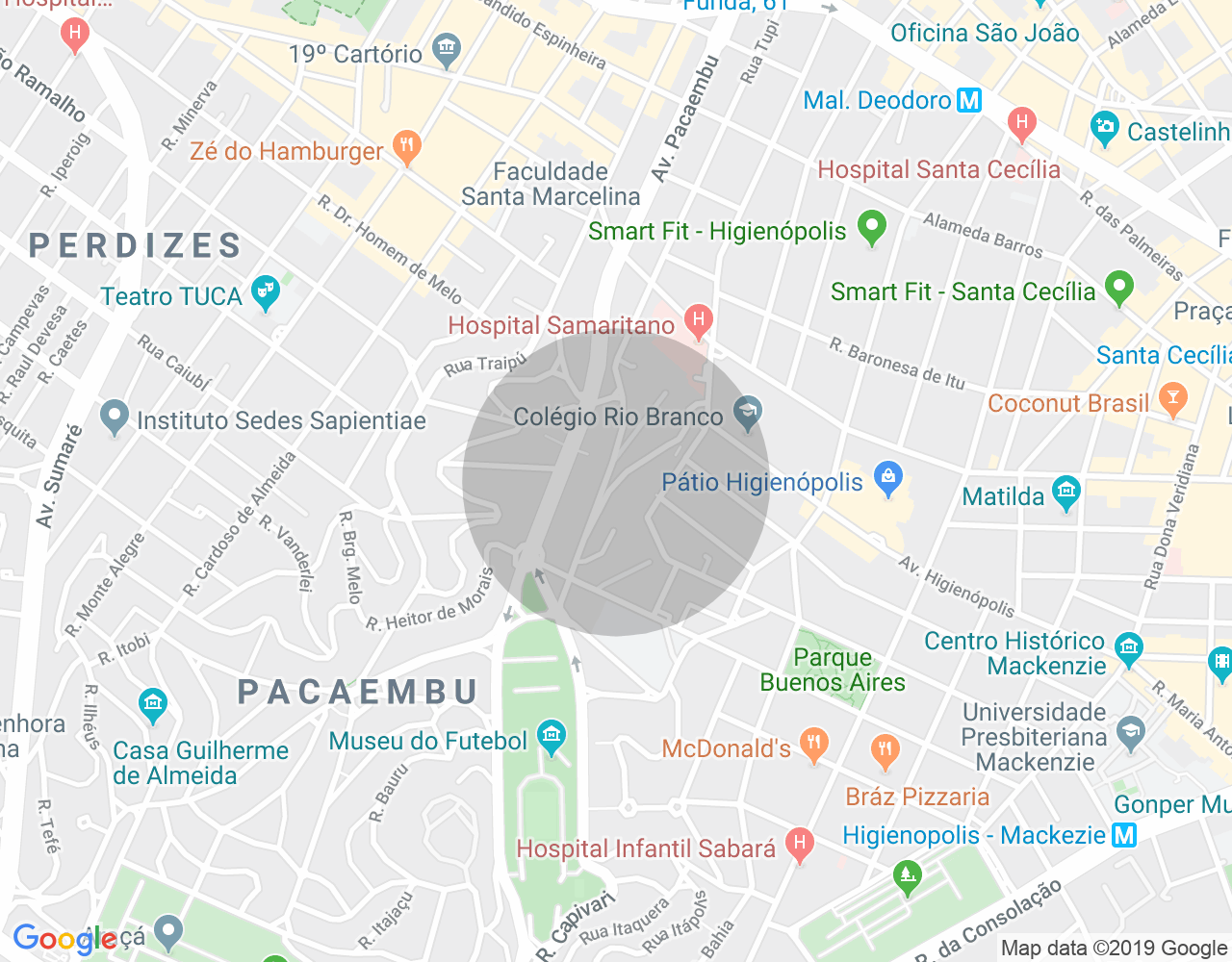 Imóvel no mapa