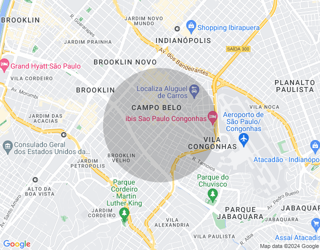 Imóvel no mapa