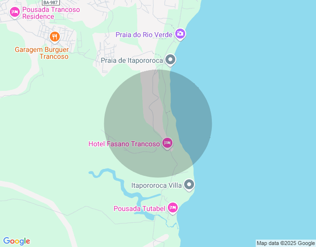 Imóvel no mapa
