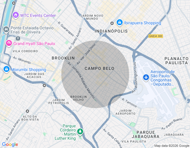 Imóvel no mapa