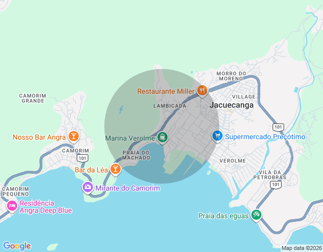 Imóvel no mapa