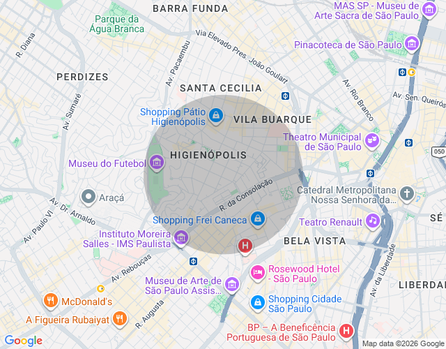 Imóvel no mapa