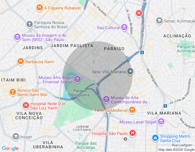 Imóvel no mapa