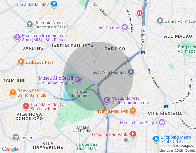 Imóvel no mapa