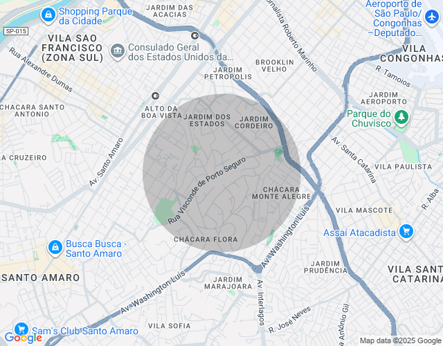 Imóvel no mapa