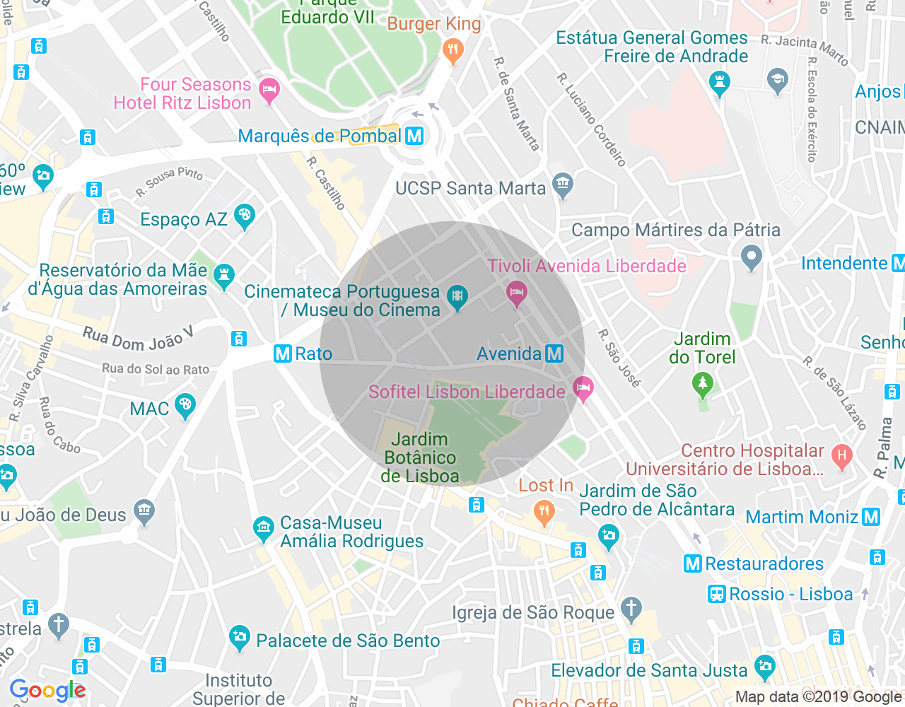 Imóvel no mapa