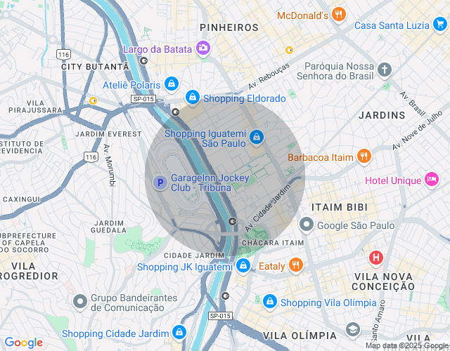 Imóvel no mapa