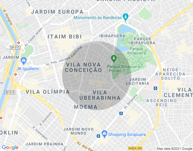 Imóvel no mapa