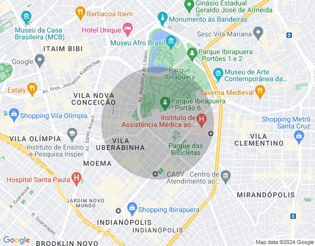 Imóvel no mapa