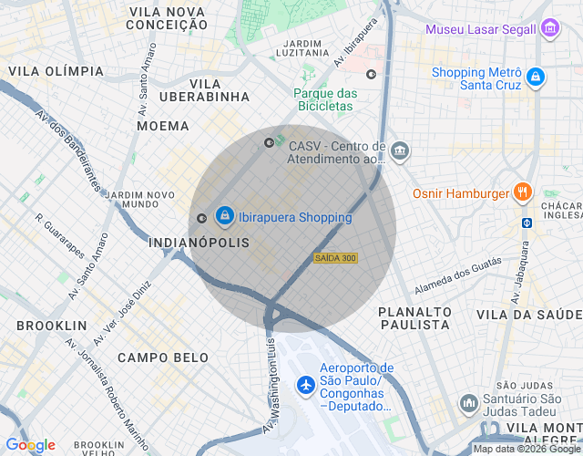 Imóvel no mapa
