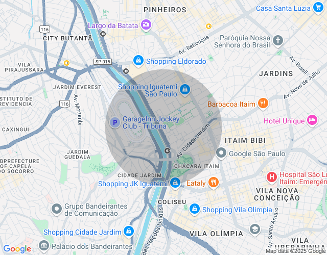 Imóvel no mapa