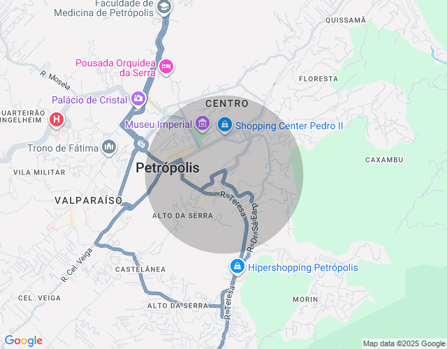 Imóvel no mapa