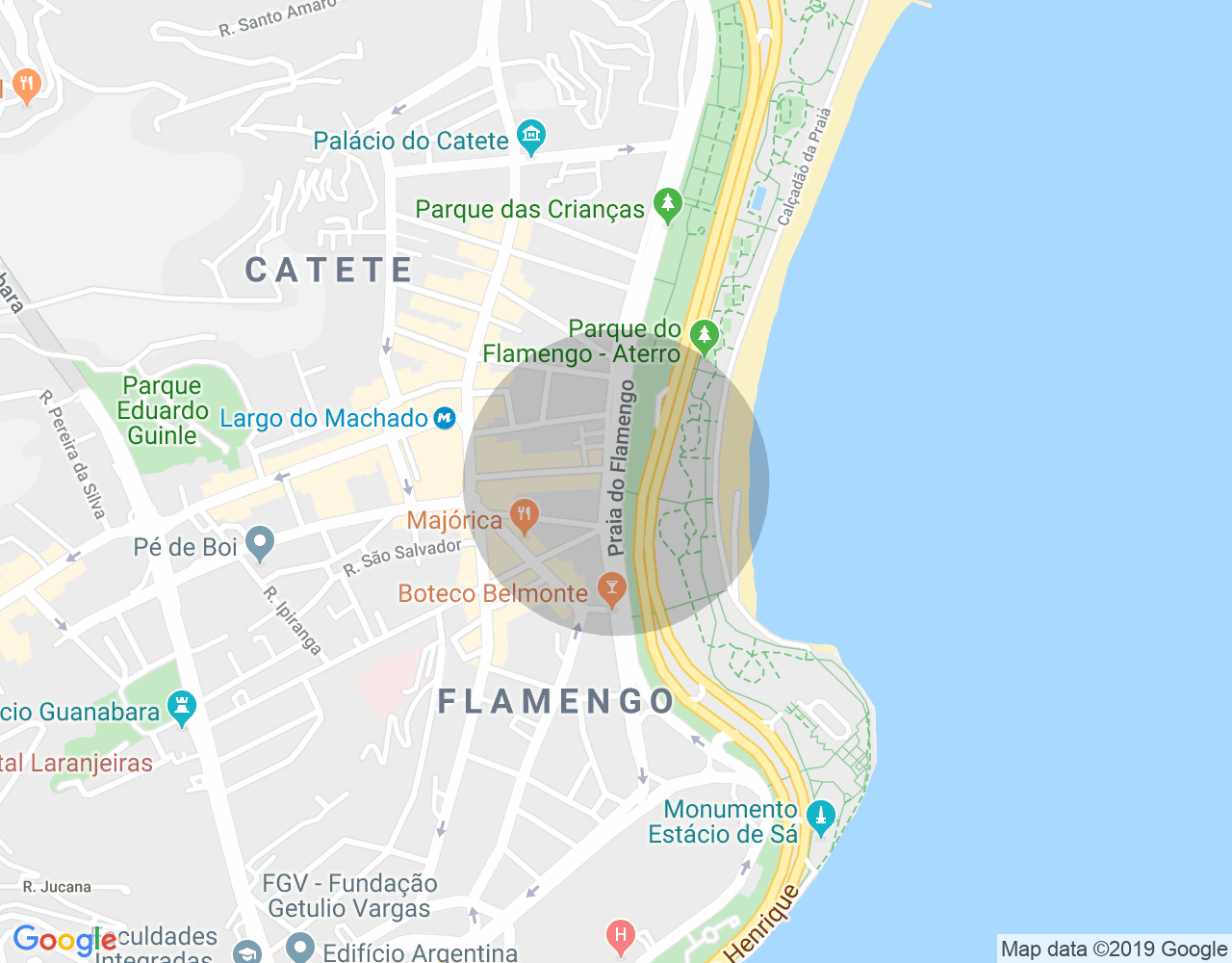 Imóvel no mapa