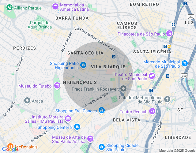 Imóvel no mapa