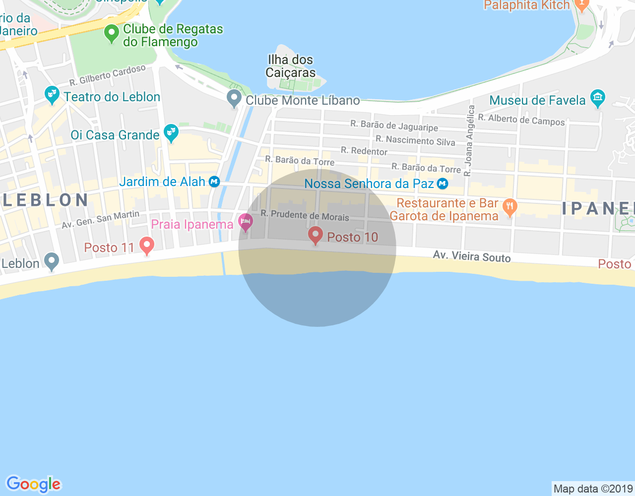Imóvel no mapa