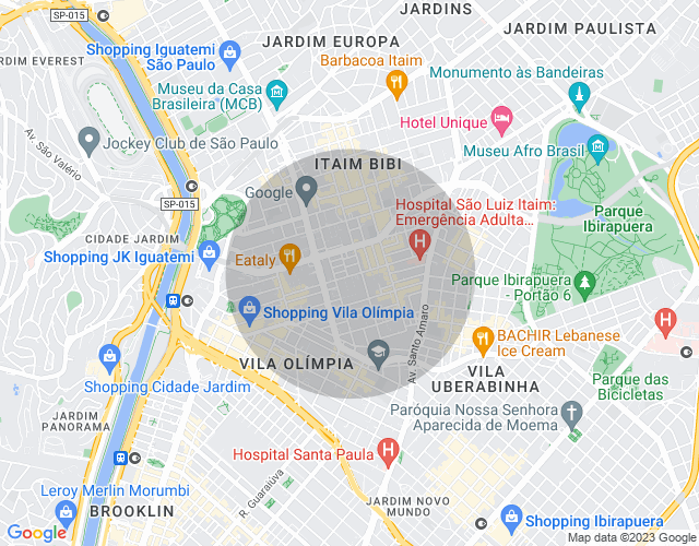 Imóvel no mapa