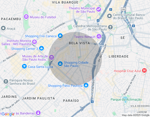 Imóvel no mapa