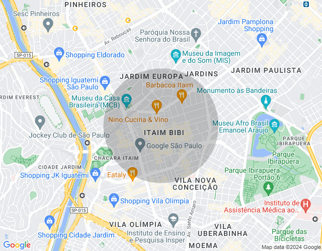 Imóvel no mapa