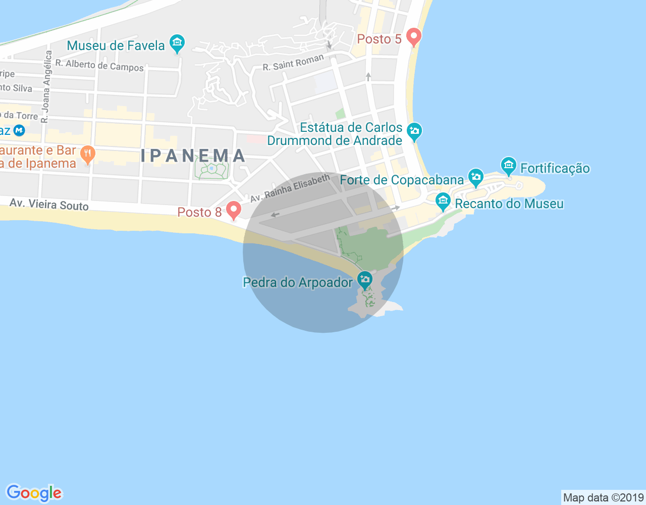 Imóvel no mapa