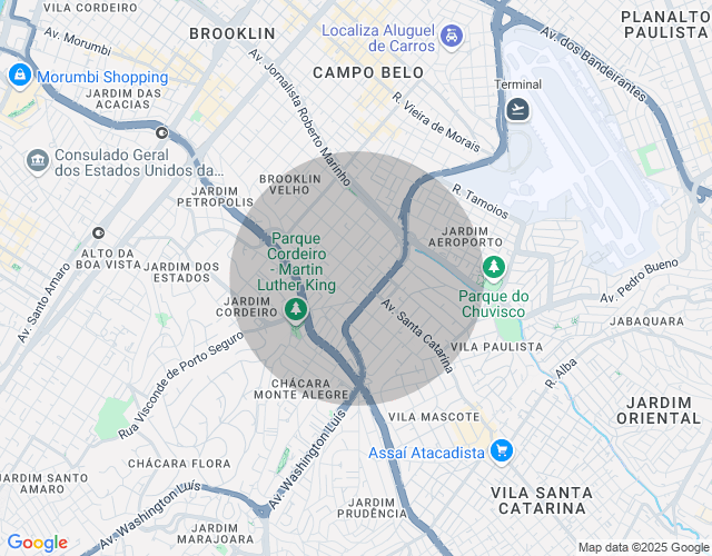Imóvel no mapa