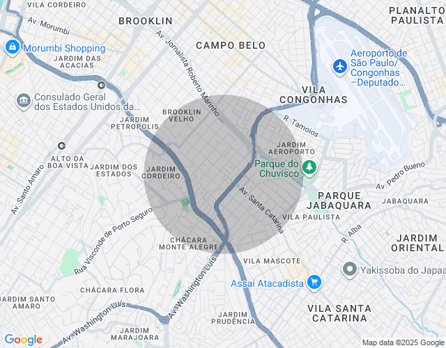 Imóvel no mapa