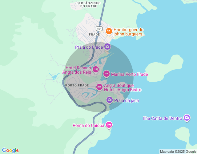 Imóvel no mapa