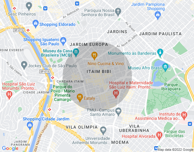 Imóvel no mapa