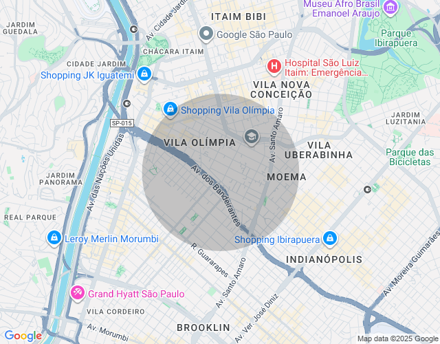 Imóvel no mapa