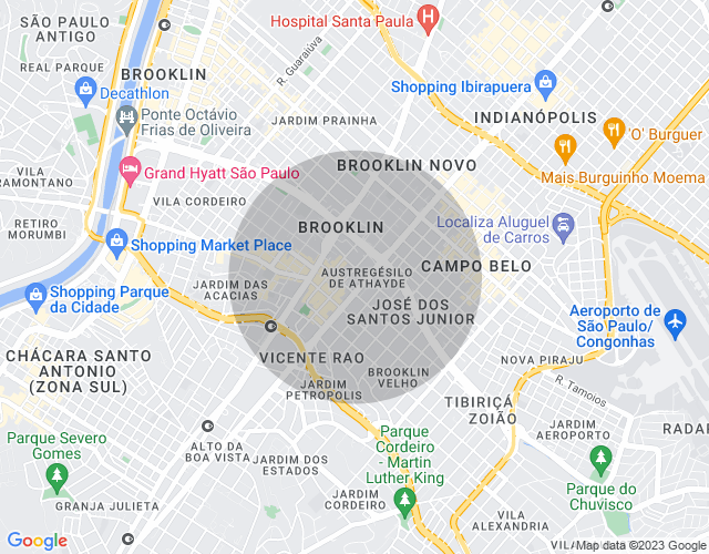 Imóvel no mapa