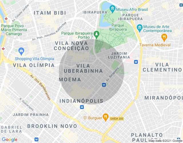 Imóvel no mapa