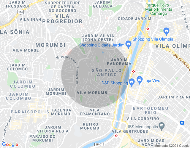 Imóvel no mapa