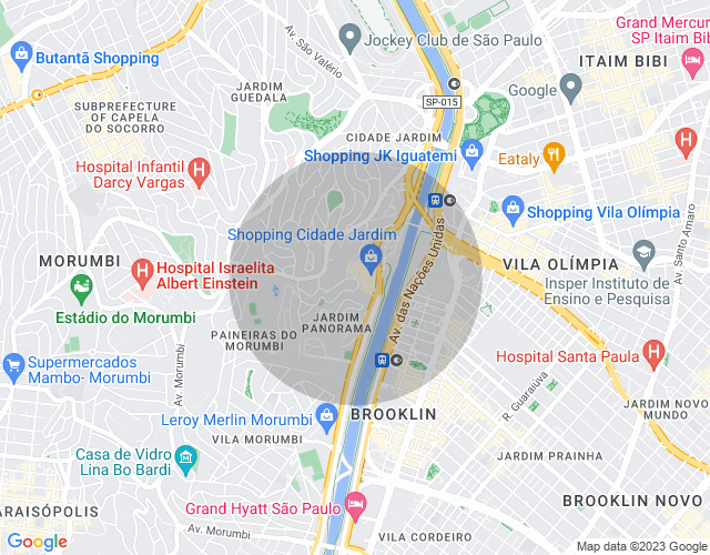 Imóvel no mapa