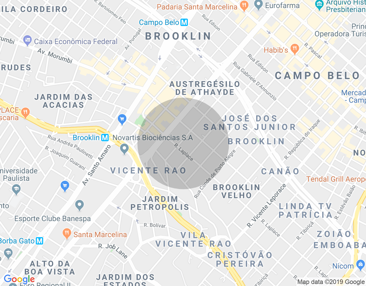 Imóvel no mapa