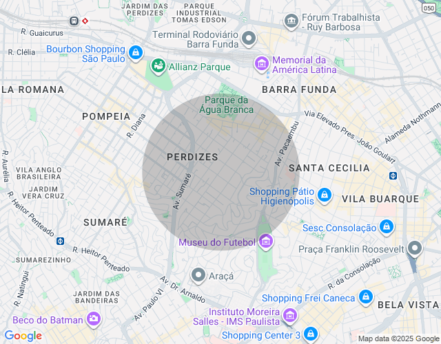 Imóvel no mapa