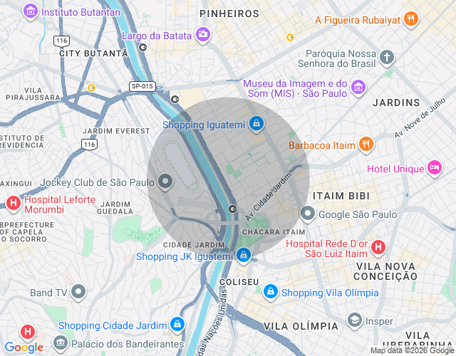 Imóvel no mapa