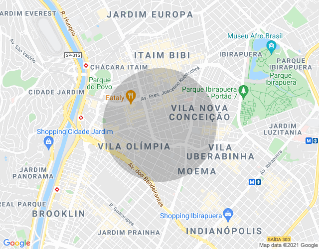 Imóvel no mapa