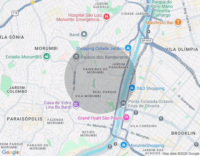 Imóvel no mapa