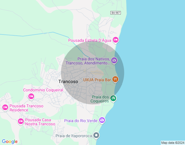 Imóvel no mapa