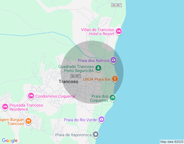 Imóvel no mapa