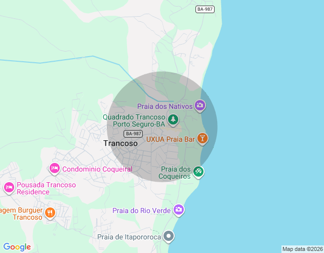 Imóvel no mapa