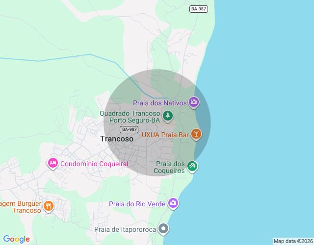 Imóvel no mapa