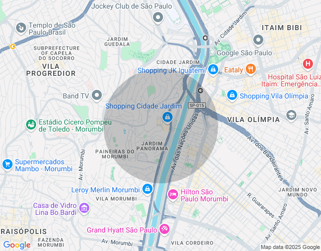 Imóvel no mapa