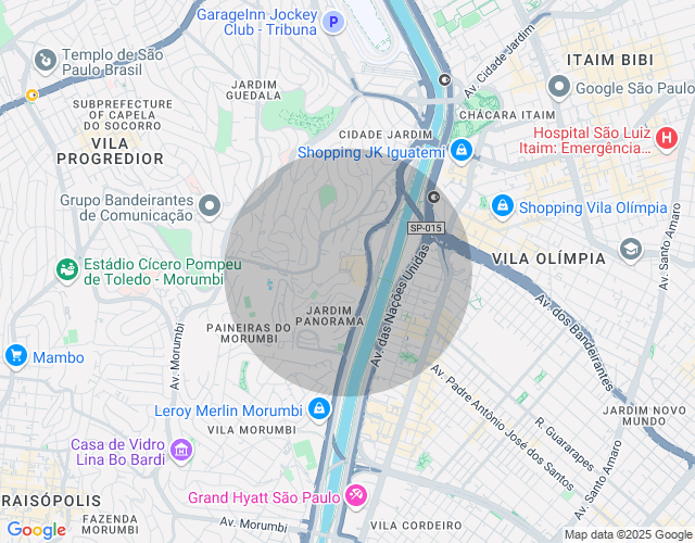 Imóvel no mapa