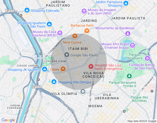 Imóvel no mapa