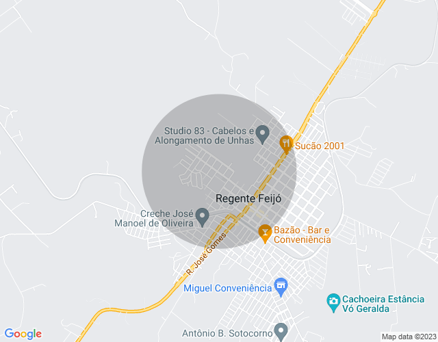 Imóvel no mapa