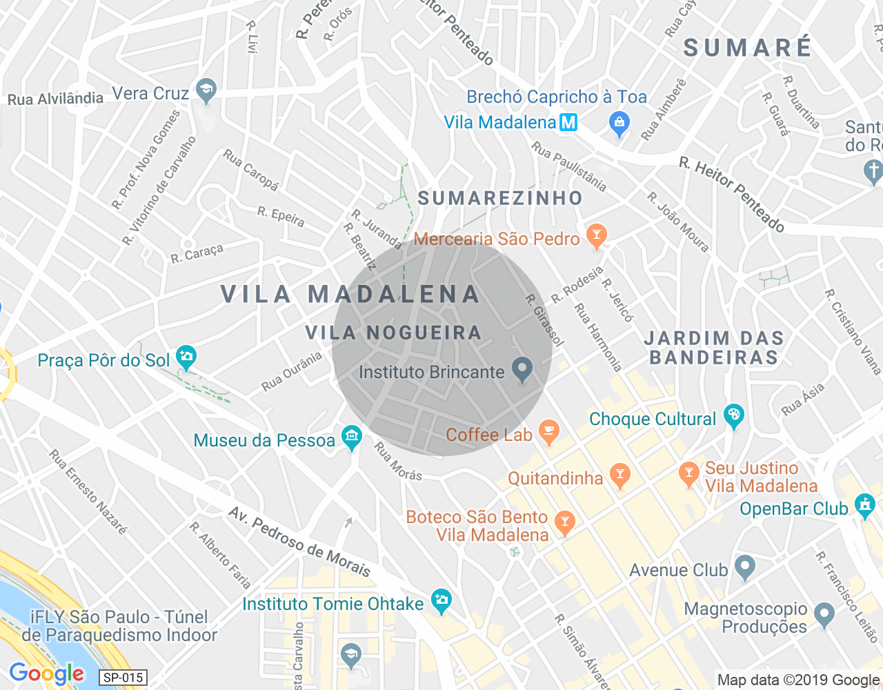 Imóvel no mapa