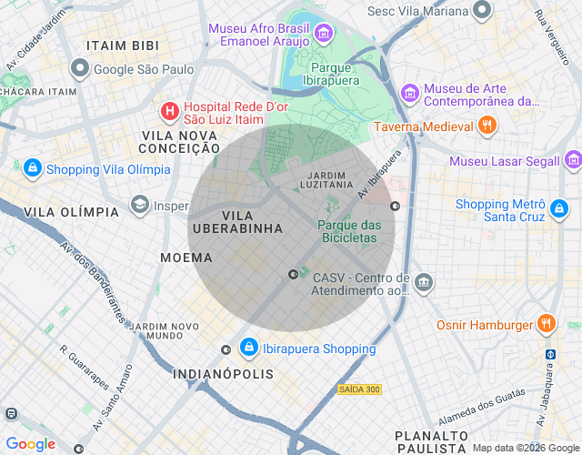 Imóvel no mapa