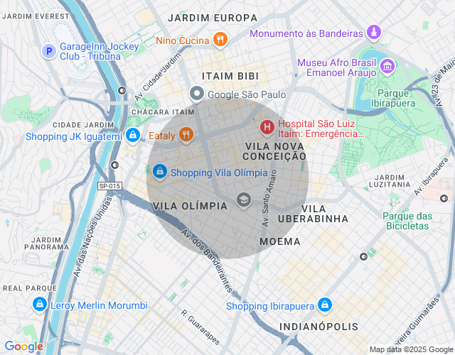 Imóvel no mapa