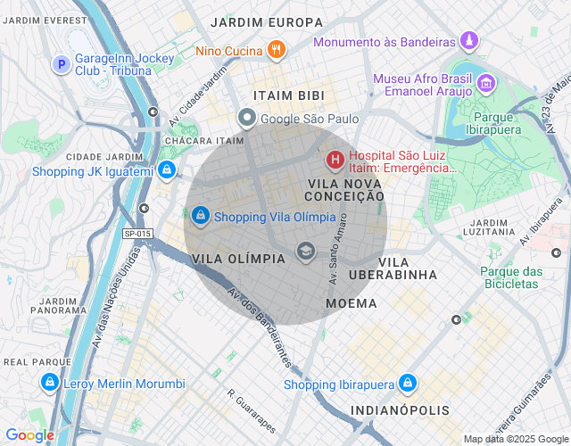 Imóvel no mapa